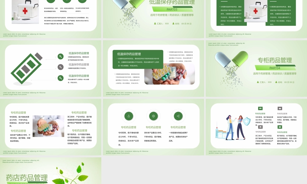 药店药品管理药房管理培训动态PPT课件（带内容）.pptx