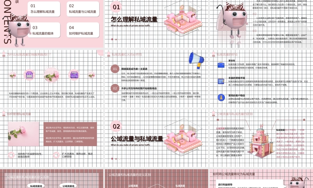 新媒体运营-如何打造私域流量PPT课件（带内容）.ppt