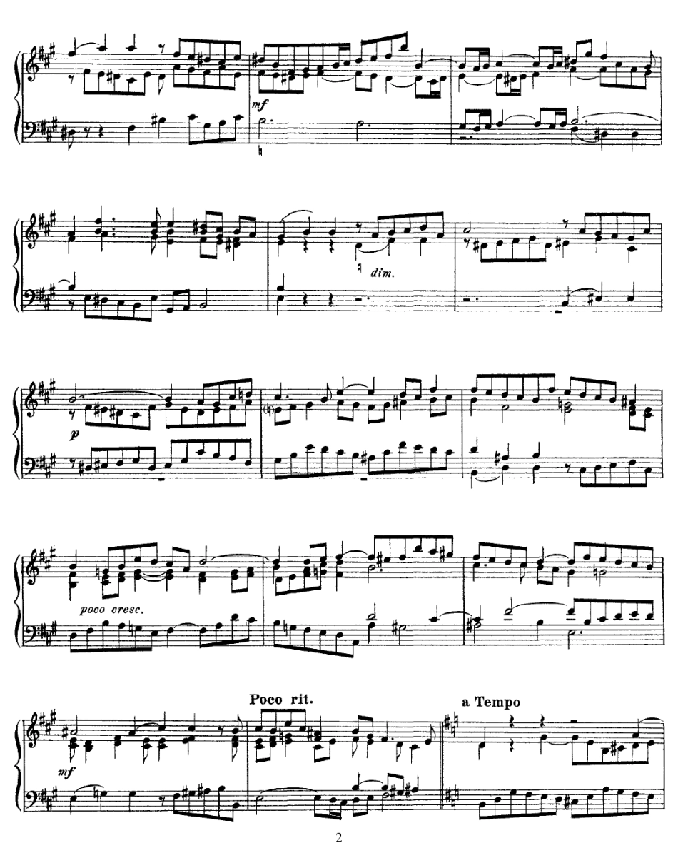 六首赋格 6 Fugues, Op 161.pdf_第2页