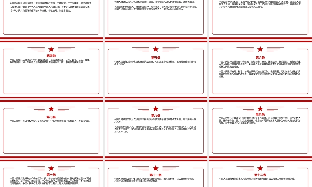 2022《中国人民银行执法检查程序规定（2022）》全文解读学习PPT课件（带内容）.ppt