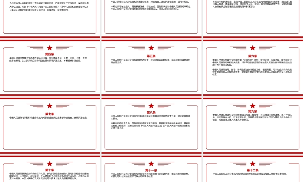 2022《中国人民银行执法检查程序规定（2022）》全文解读学习PPT课件（带内容）.pptx