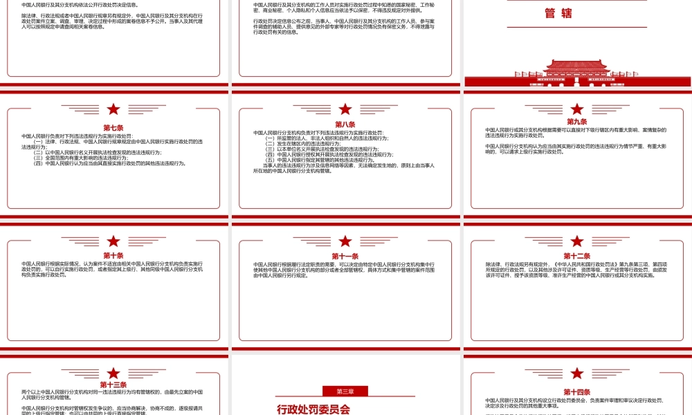 2022《中国人民银行行政处罚程序规定(2022)》全文解读学习PPT课件（带内容）.ppt