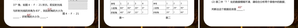 人教版八年级上册物理第四单元《光现象-章末复习2》PPT课件.pptx