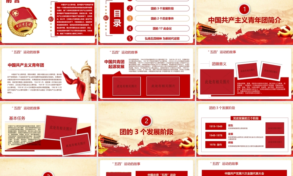1922年至2022年中国共青团发展历程学习解读课件.pptx