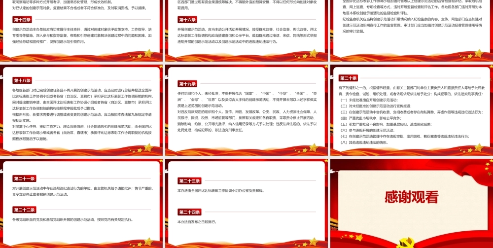 深入贯彻创建示范活动管理办法（试行）PPT课件.pptx