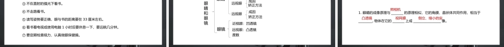 人教版八年级上册物理第五单元《透镜及其应用-眼睛和眼镜》PPT课件.pptx