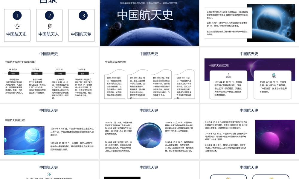 热爱祖国逐梦航天中国航天日主题教育PPT模板(含具体内容).pptx