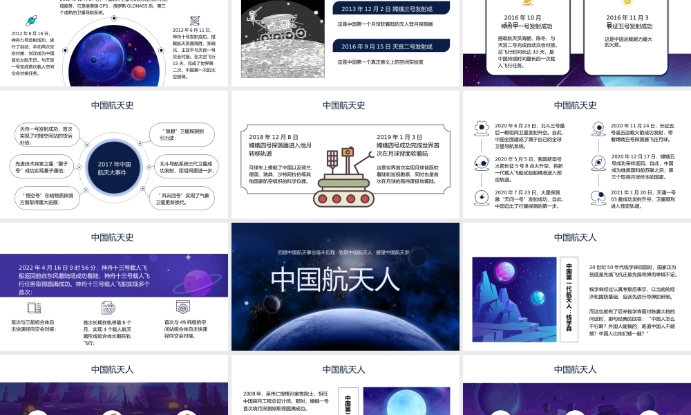 热爱祖国逐梦航天中国航天日主题教育PPT模板(含具体内容).pptx