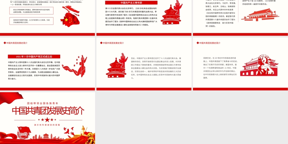 中国共青团发展史简介PPT.pptx