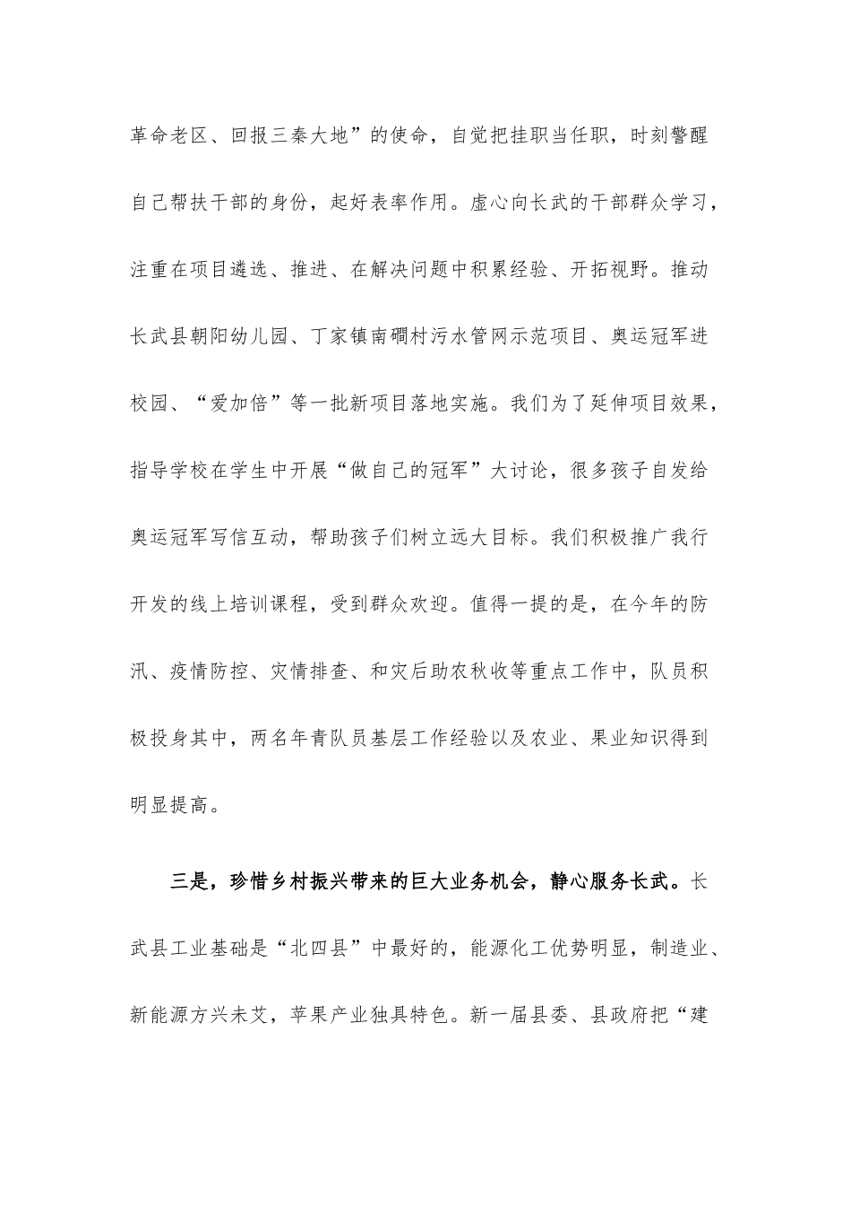 在总行定点帮扶工作推进视频会上的发言.docx_第3页