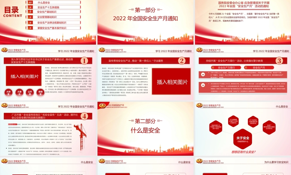 2022年全国安全生产月课件PPT.pptx