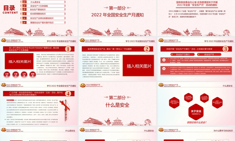 《遵守安全生产法 当好第一责任人》2022年安全生产月专题课件PPT.pptx