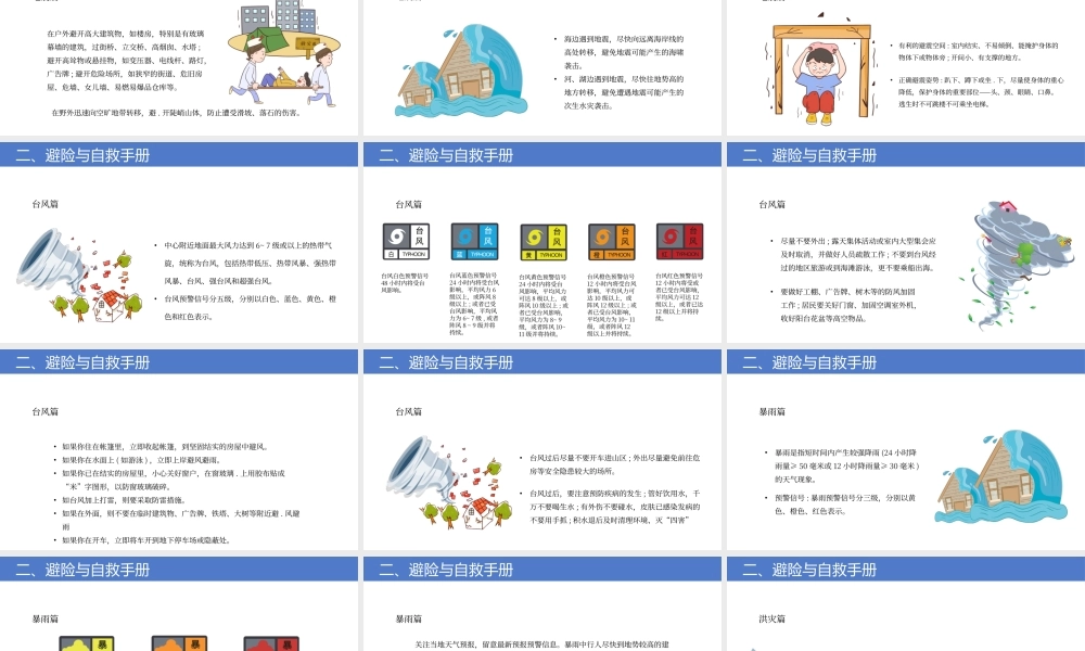 2022年512全国防震减灾日儿童安全教育主题班会减轻灾害风险守护美好家园PPT课件（带内容）.ppt