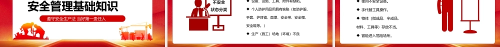 2022全国安全生产月PPT企业安全教育管理宣教PPT课件（带内容）.ppt