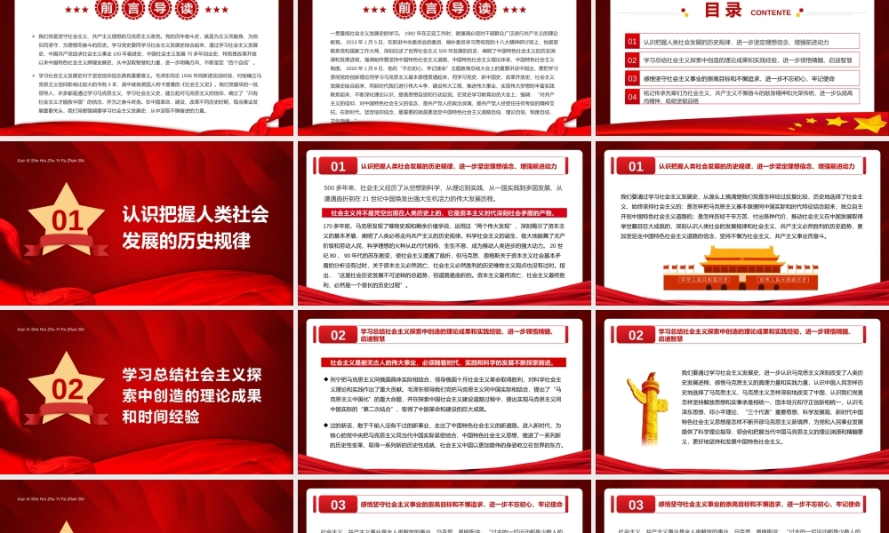 党的百年奋斗史是为主义而献身为信仰而坚守为理想而奋斗的历史要重视发展史的学习PPT模板.pptx