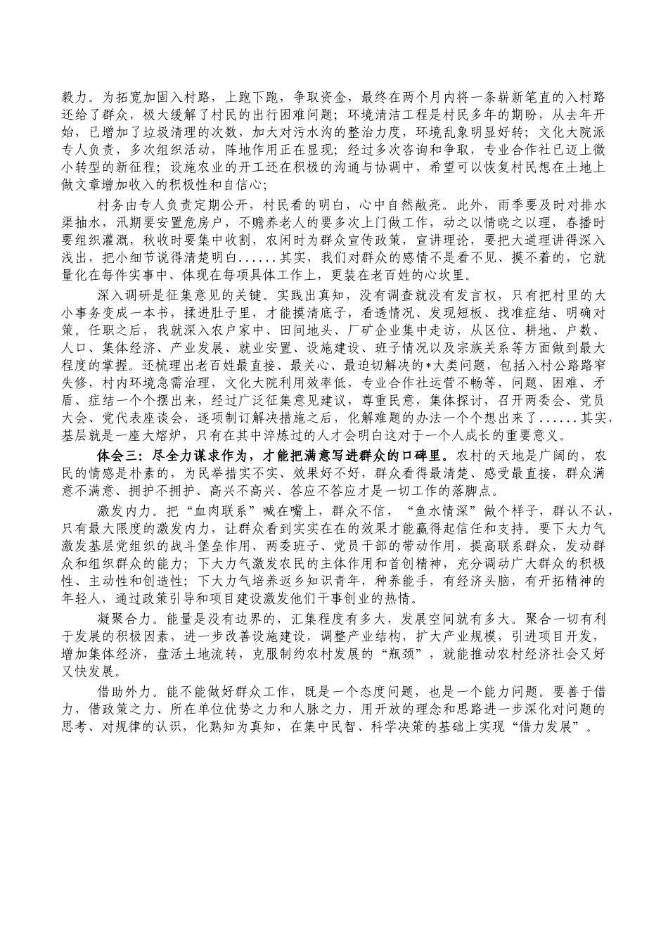 基层第一书记挂职交流发言.docx_第2页