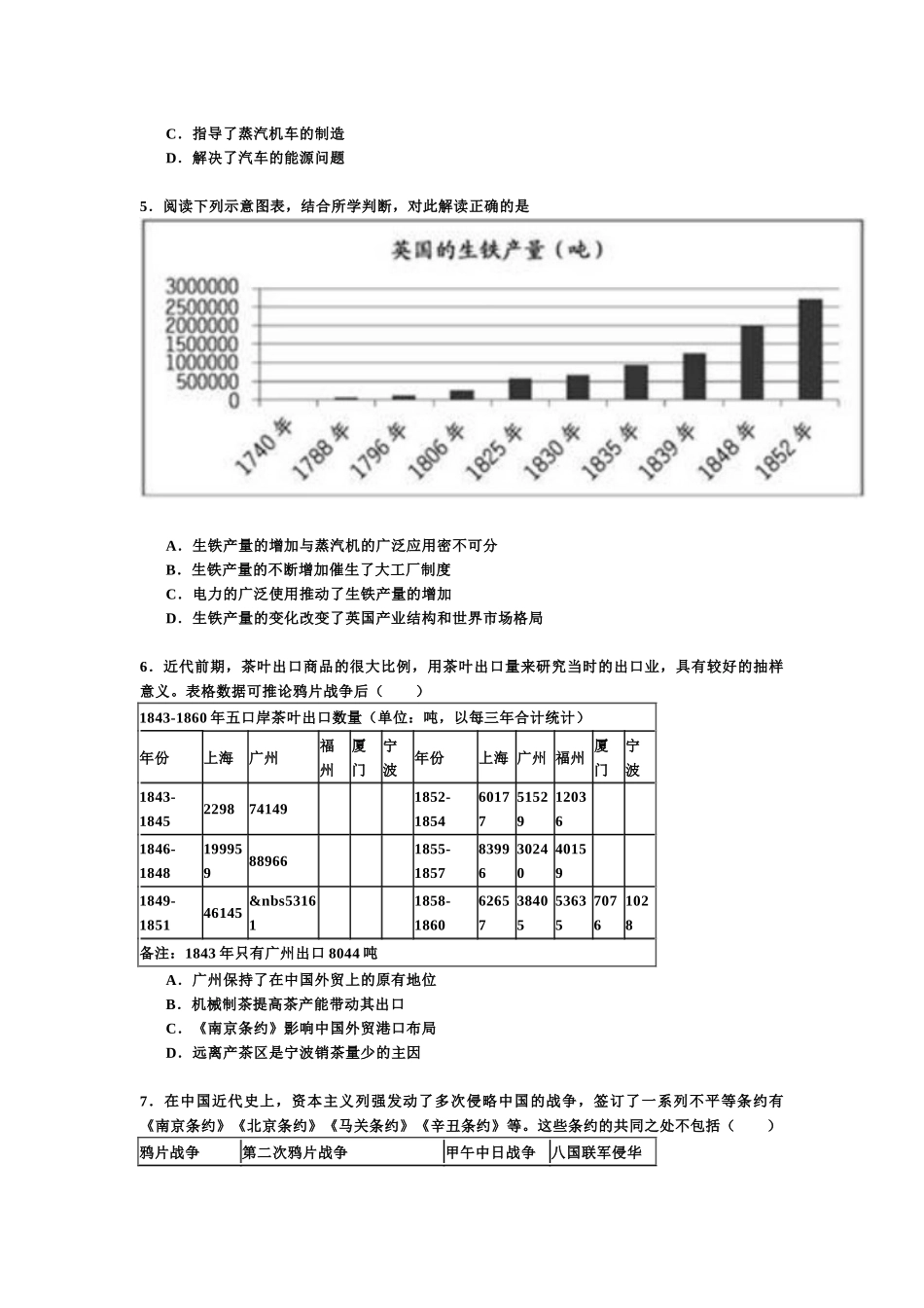 2022年中考高考历史重大热点命题预测周年事件总结整理.docx_第3页