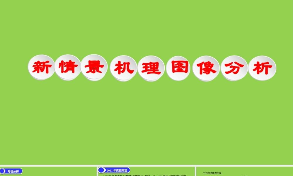 2022年高考化学反应机理图像专题复习.pptx