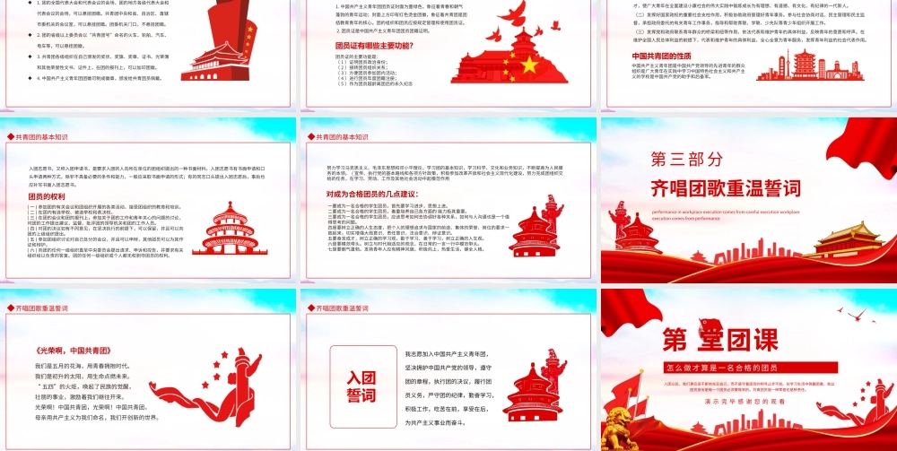 第一堂团课怎么做才算是一名合格的团员动态PPT.pptx