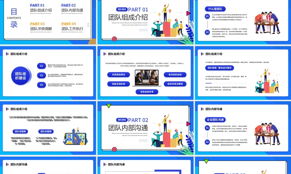 企业管理培训PPT企业团队管理建设PPT课件（带内容）.ppt