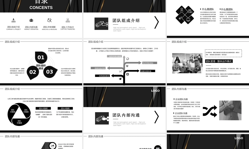 企业管理培训系列PPT企业管理团队建设PPT课件（带内容）.pptx