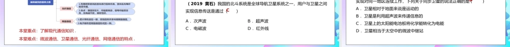 人教版九年级物理第九单元《信息的传递-越来越宽的信息之路》PPT课件.pptx