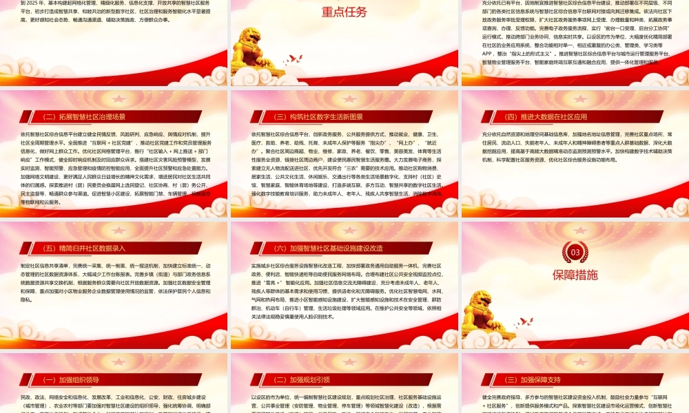 深入学习2022《关于深入推进智慧社区建设的意见》全文PPT课件（带内容）.pptx