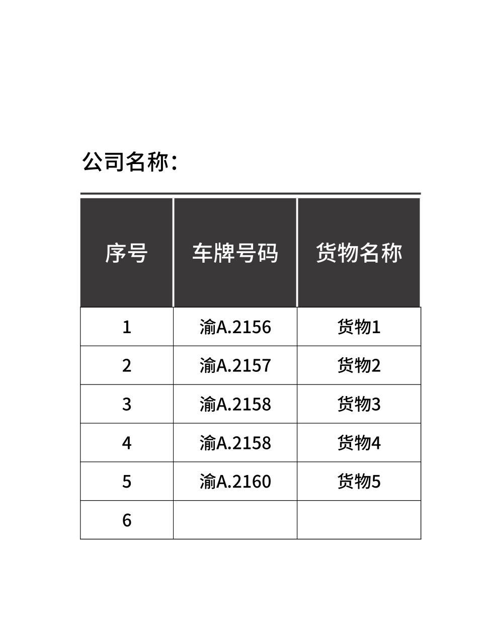 货车出车费用统计表.xlsx_第1页
