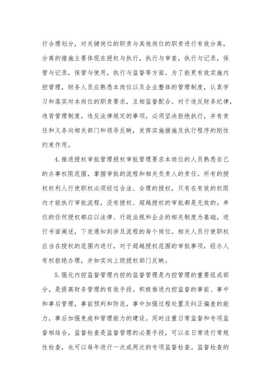 财务内控管理常见问题及解决措施供借鉴.docx_第2页