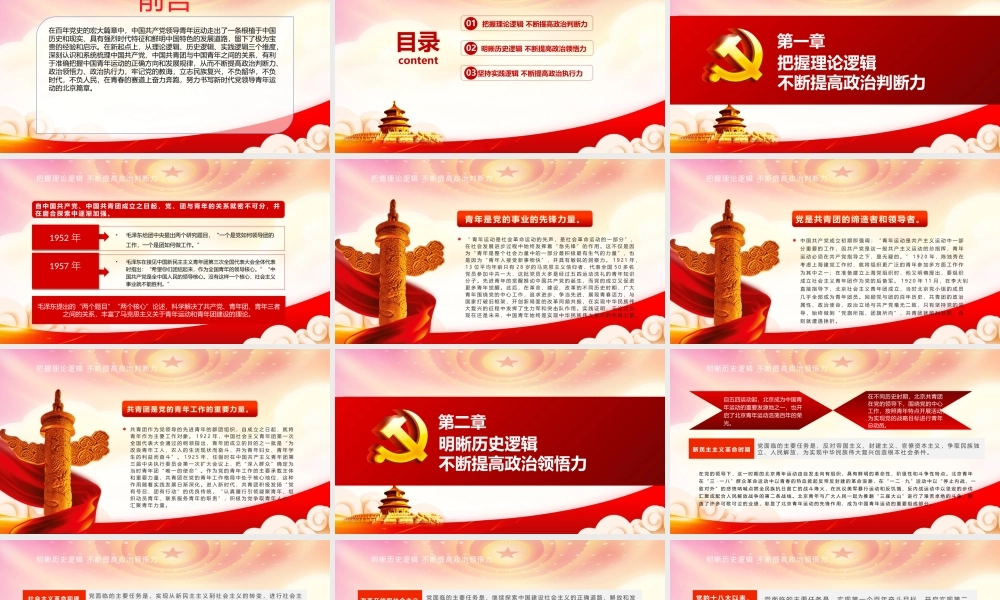 切实以自我革命精神推进全面从严治团PPT书写党领导青年运动的北京篇章PPT课件（带内容）.pptx