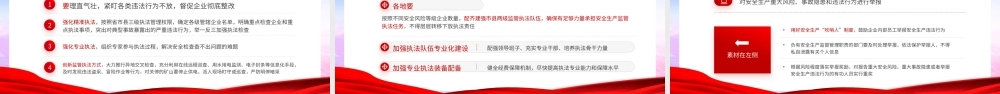 安全生产月主题知识红色简约PPT模板.pptx