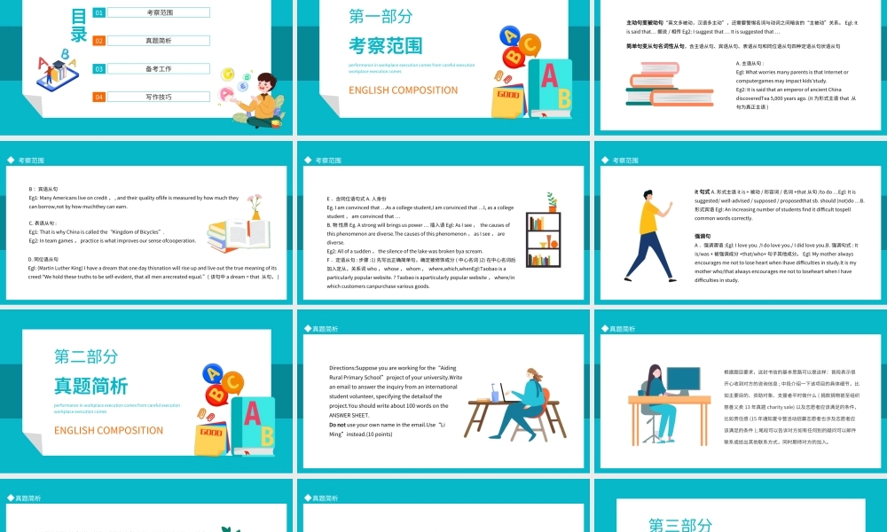 考研英语作文详解PPT课件（带内容）.ppt
