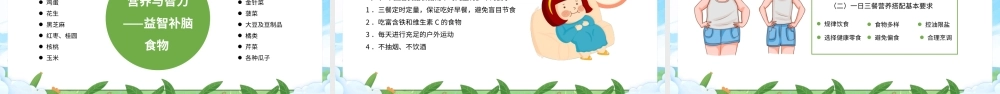 2022全国学生营养日PPT知营养会运动防肥胖促健康PPT课件（带内容）.ppt