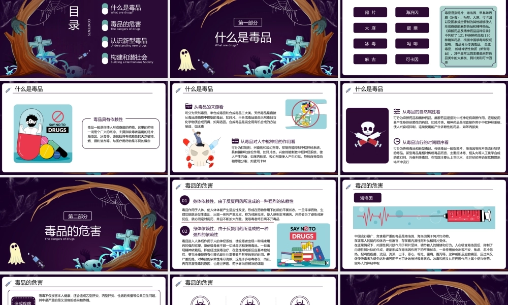 国际禁毒日珍爱生命远离毒品教育PPT模板.pptx