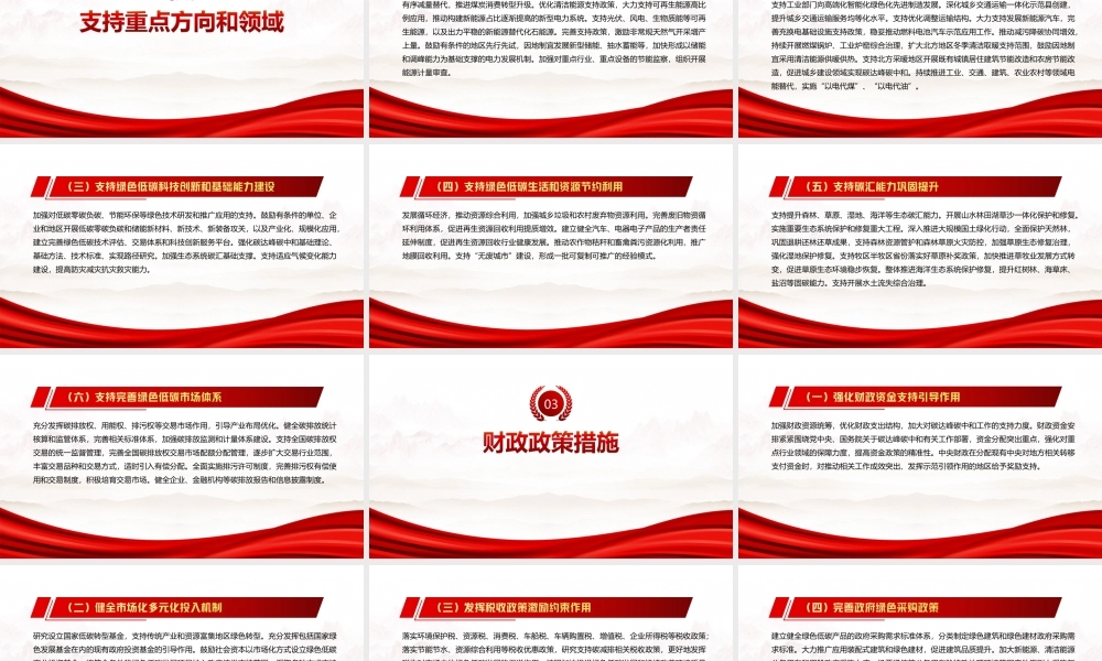2022《财政支持做好碳达峰碳中和工作的意见》全文学习PPT课件（带内容）.ppt