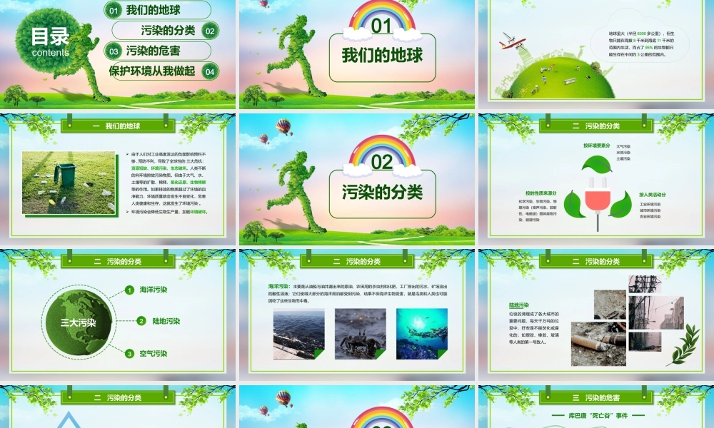 世界环境日PPT环境污染与环境保护公益知识宣讲PPT课件（带内容）.pptx