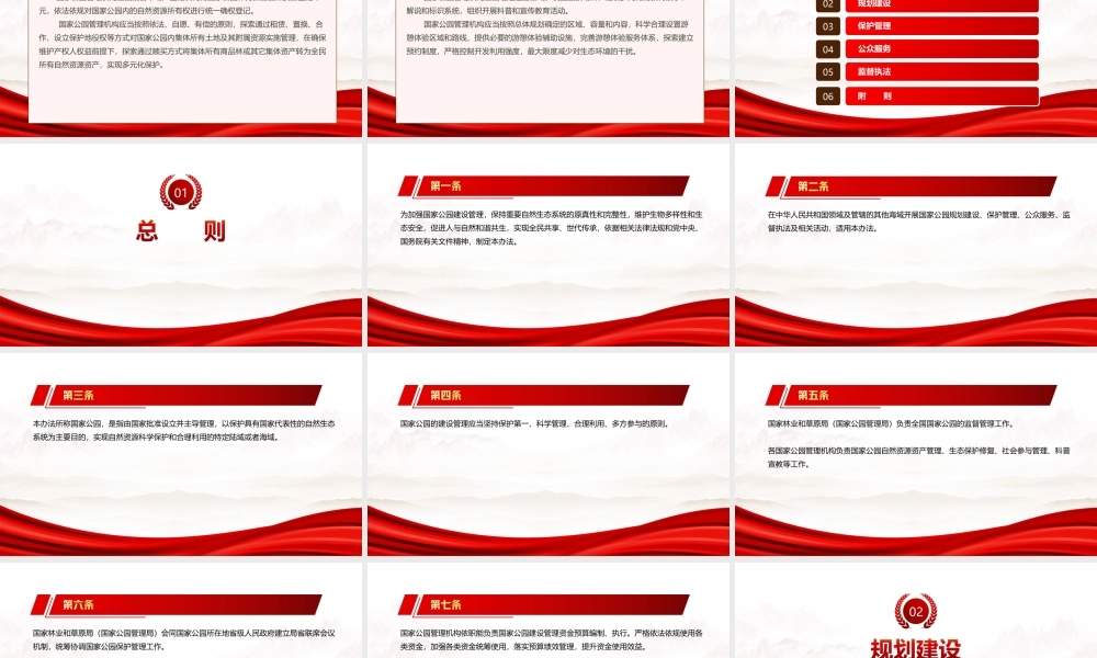 2022《国家公园管理暂行办法》全文学习PPT课件（带内容）.ppt