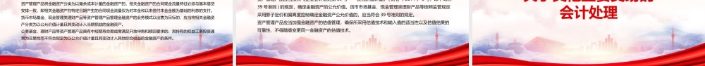 深入学习2022《资产管理产品相关会计处理规定》全文PPT课件（带内容）.pptx