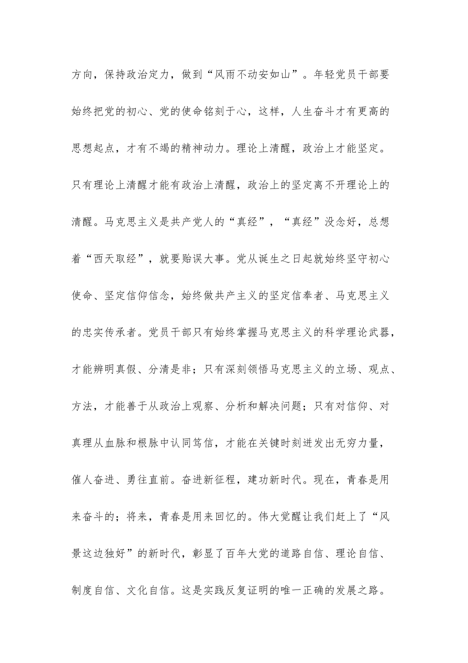 年轻干部座谈会发言提纲.docx_第2页