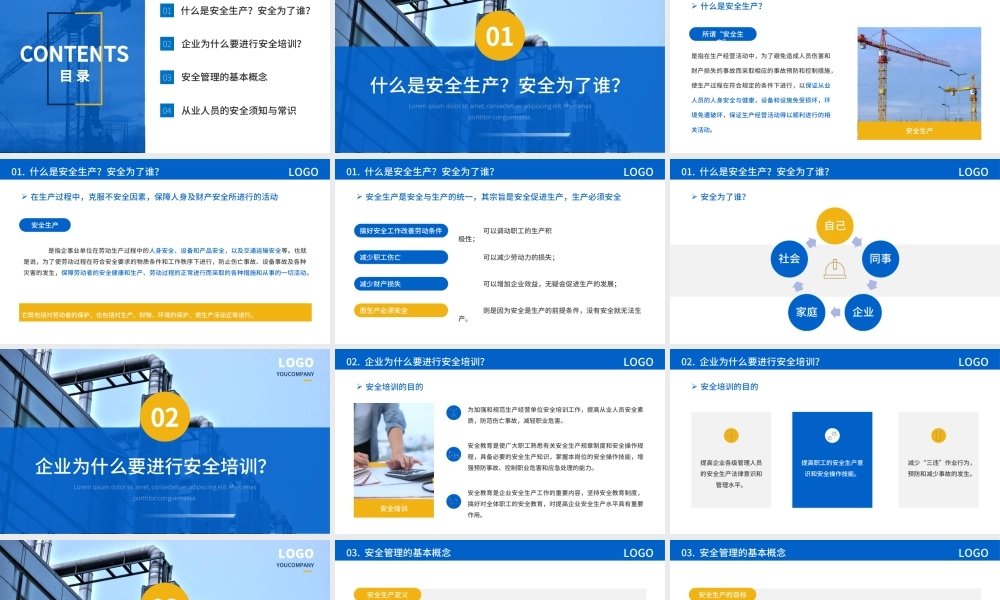 2022安全生产月员工安全生产培训PPT课件（带内容）.ppt