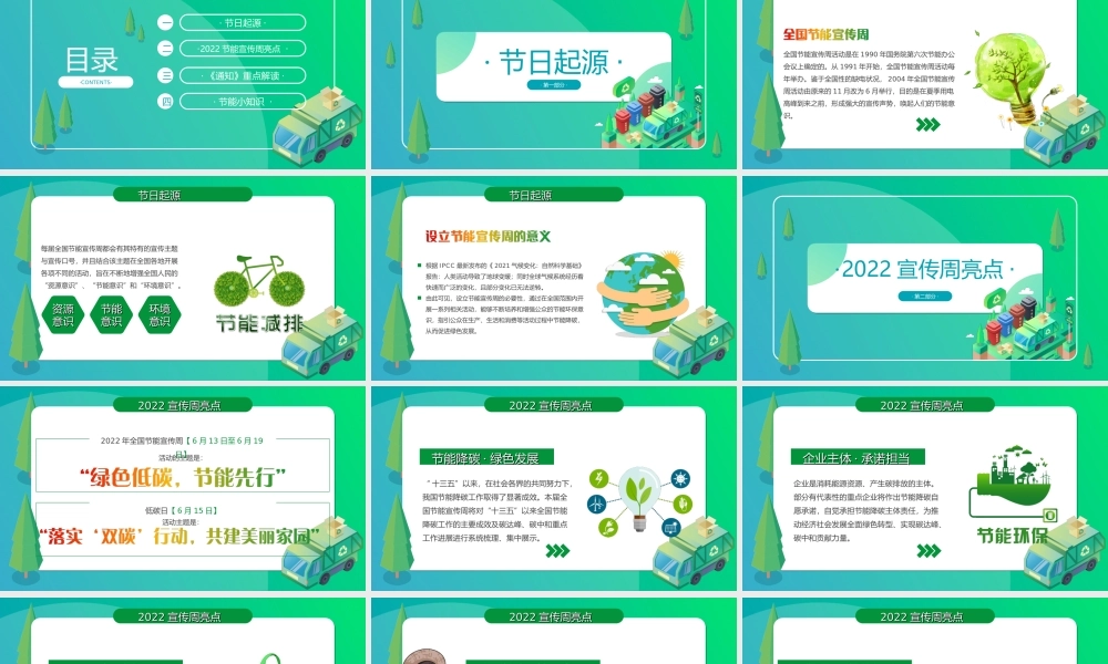 2022年全国节能宣传周PPT低碳节能先行落实双碳行动共建美丽家园节能主题班会PPT课件（带内容）.ppt