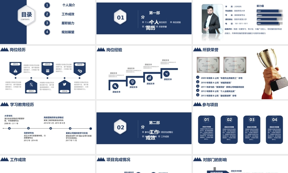 2022个人竞聘简历PPT面试求职职级晋升竞岗内部岗位竞聘报告简历PPT课件（带框架）.ppt