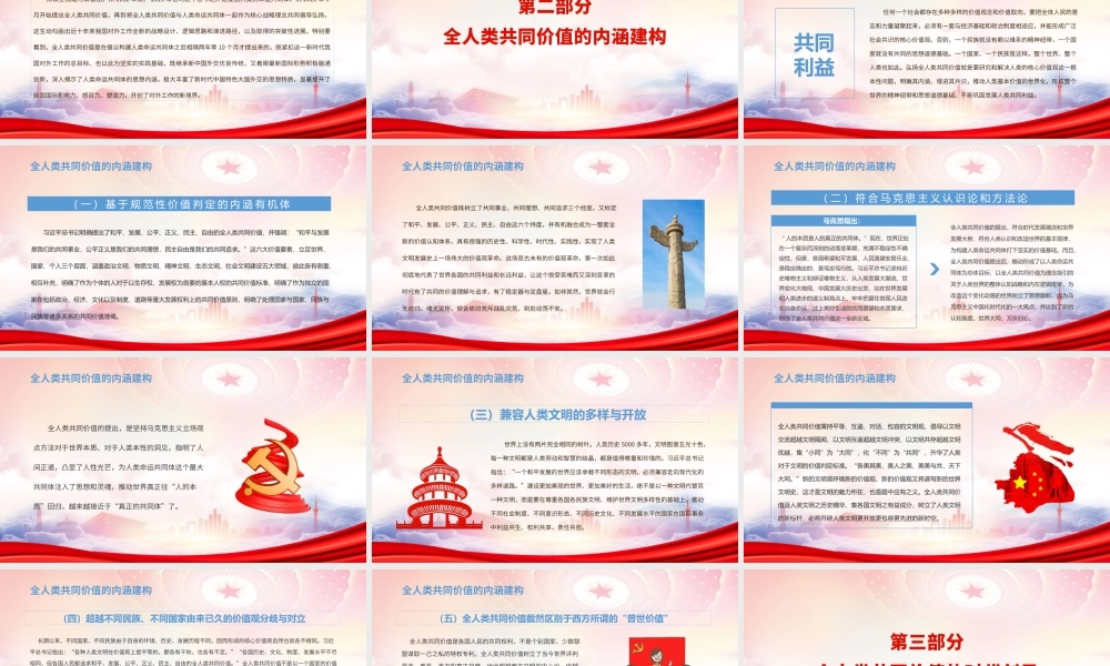 深入学习《决议》PPT论全人类共同价值的时代意义PPT课件（带内容）.pptx