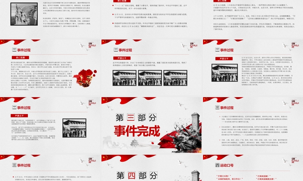 一二九运动PPT模板 (9).pptx