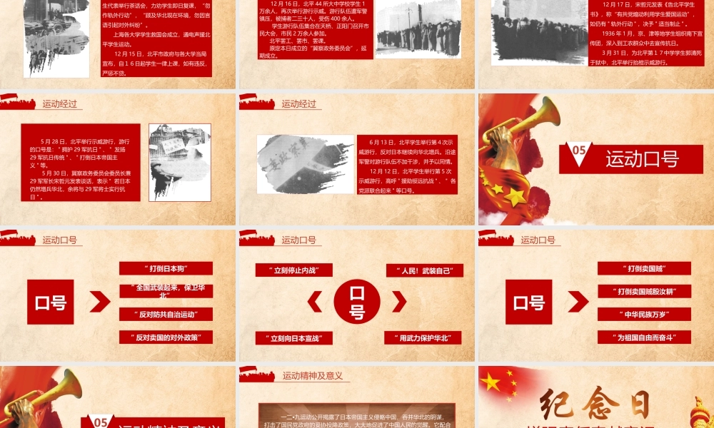 一二九运动PPT模板 (33).pptx