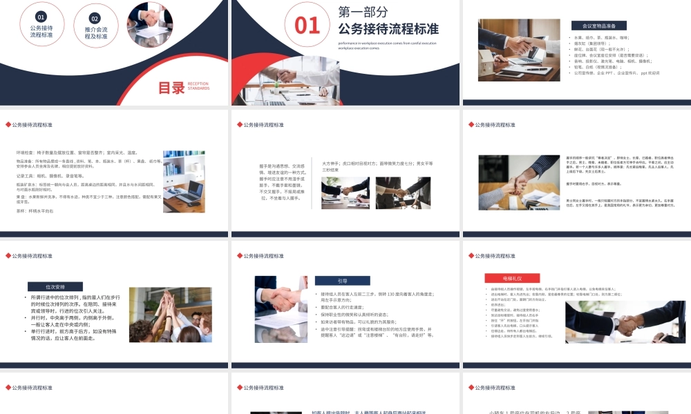 公司接待标准办会流程PPT公司培训礼仪接待培训新员工培训PPT课件（带内容）.ppt