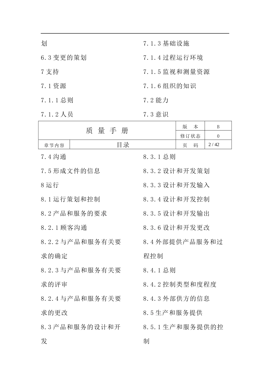 公司iso9001质量管理手册.docx_第2页