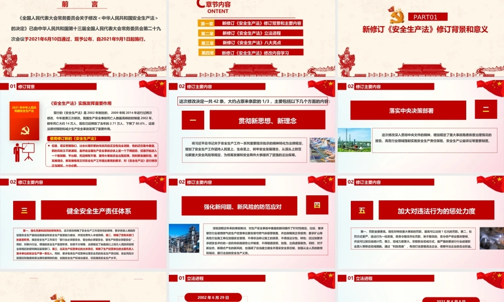 学习2022年安全生产月PPT 中华人民共和国安全生产法ppt课件.ppt