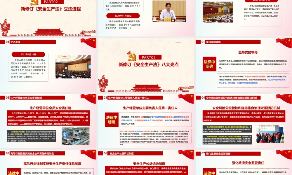 学习2022年安全生产月PPT 中华人民共和国安全生产法ppt课件.ppt