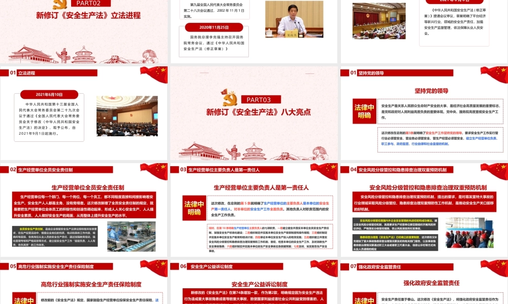 解读2022年安全生产月PPT 中华人民共和国安全生产法ppt.ppt